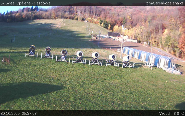 Ski Areál Opálená - Ski Areál Opálená - 30.10.2025 v 06:57 Ski Areál Opálená - Ski Areál Opálená - 30.10.2025 v 06:57