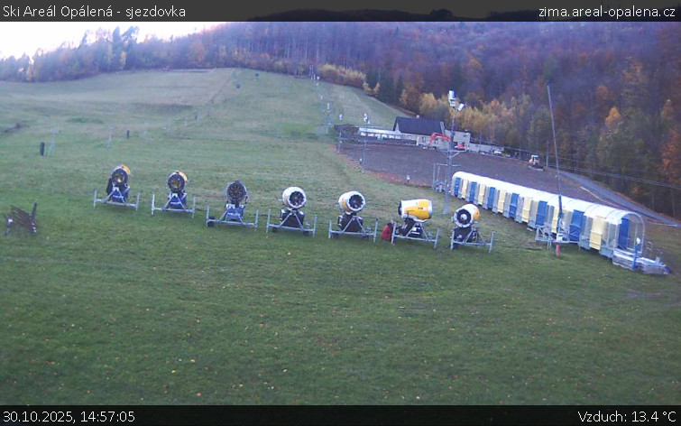 Ski Areál Opálená - Ski Areál Opálená - 30.10.2025 v 14:57 Ski Areál Opálená - Ski Areál Opálená - 30.10.2025 v 14:57