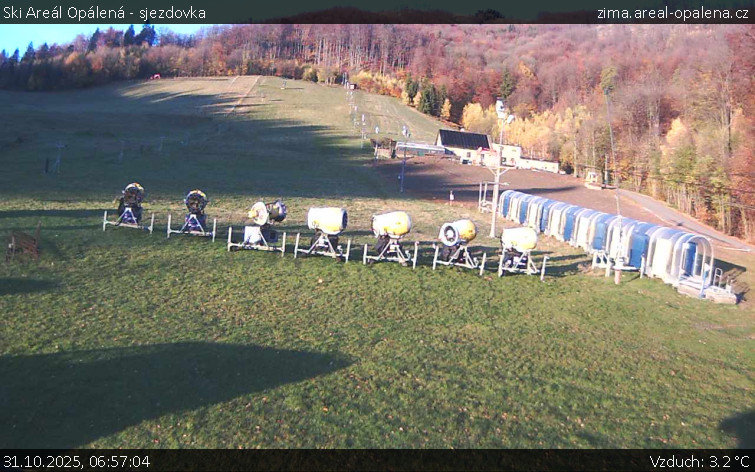 Ski Areál Opálená - Ski Areál Opálená - 31.10.2025 v 06:57 Ski Areál Opálená - Ski Areál Opálená - 31.10.2025 v 06:57