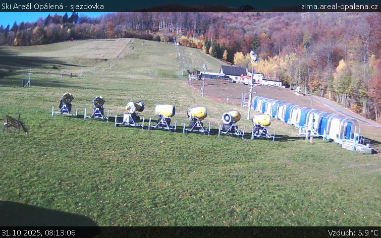 Ski Areál Opálená - Ski Areál Opálená - 31.10.2025 v 08:13 Ski Areál Opálená - Ski Areál Opálená - 31.10.2025 v 08:13