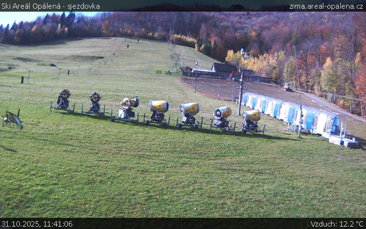Ski Areál Opálená - Ski Areál Opálená - 31.10.2025 v 11:41 Ski Areál Opálená - Ski Areál Opálená - 31.10.2025 v 11:41