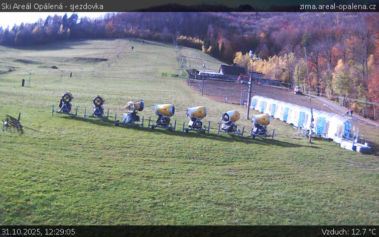 Ski Areál Opálená - Ski Areál Opálená - 31.10.2025 v 12:29 Ski Areál Opálená - Ski Areál Opálená - 31.10.2025 v 12:29