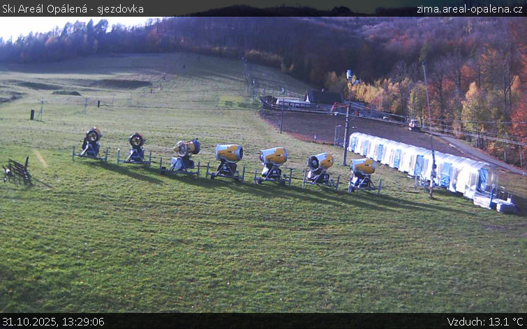 Ski Areál Opálená - Ski Areál Opálená - 31.10.2025 v 13:29 Ski Areál Opálená - Ski Areál Opálená - 31.10.2025 v 13:29