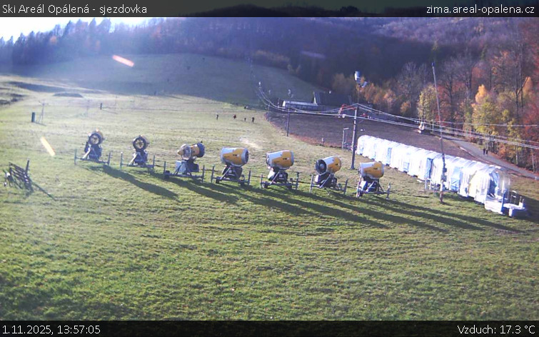 Ski Areál Opálená - Ski Areál Opálená - 1.11.2025 v 13:57 Ski Areál Opálená - Ski Areál Opálená - 1.11.2025 v 13:57