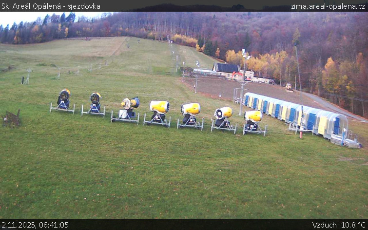Ski Areál Opálená - Ski Areál Opálená - 2.11.2025 v 06:41 Ski Areál Opálená - Ski Areál Opálená - 2.11.2025 v 06:41