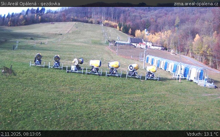 Ski Areál Opálená - Ski Areál Opálená - 2.11.2025 v 08:13 Ski Areál Opálená - Ski Areál Opálená - 2.11.2025 v 08:13