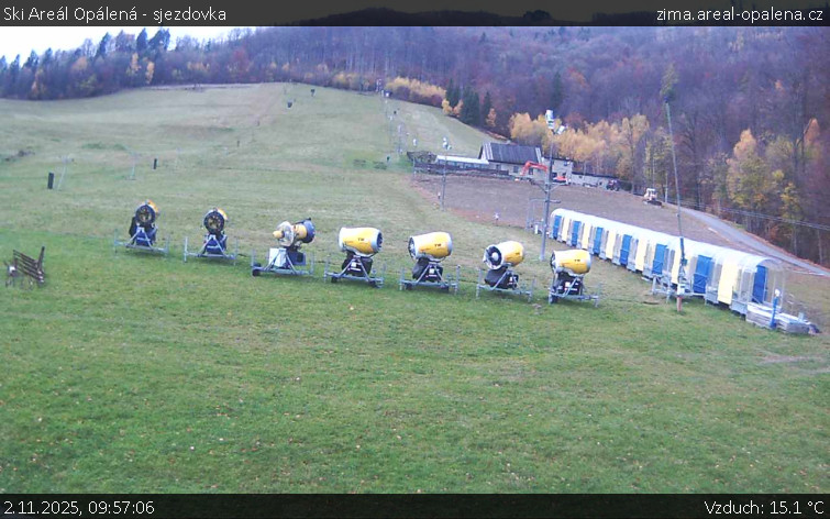 Ski Areál Opálená - Ski Areál Opálená - 2.11.2025 v 09:57 Ski Areál Opálená - Ski Areál Opálená - 2.11.2025 v 09:57