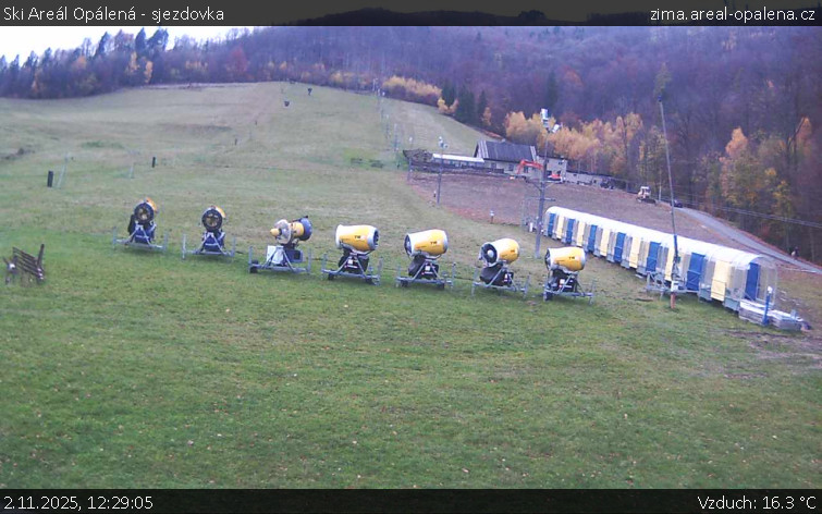 Ski Areál Opálená - Ski Areál Opálená - 2.11.2025 v 12:29 Ski Areál Opálená - Ski Areál Opálená - 2.11.2025 v 12:29