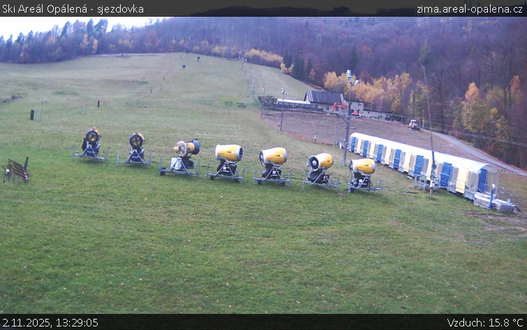 Ski Areál Opálená - Ski Areál Opálená - 2.11.2025 v 13:29 Ski Areál Opálená - Ski Areál Opálená - 2.11.2025 v 13:29