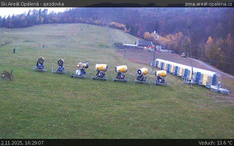 Ski Areál Opálená - Ski Areál Opálená - 2.11.2025 v 16:29 Ski Areál Opálená - Ski Areál Opálená - 2.11.2025 v 16:29