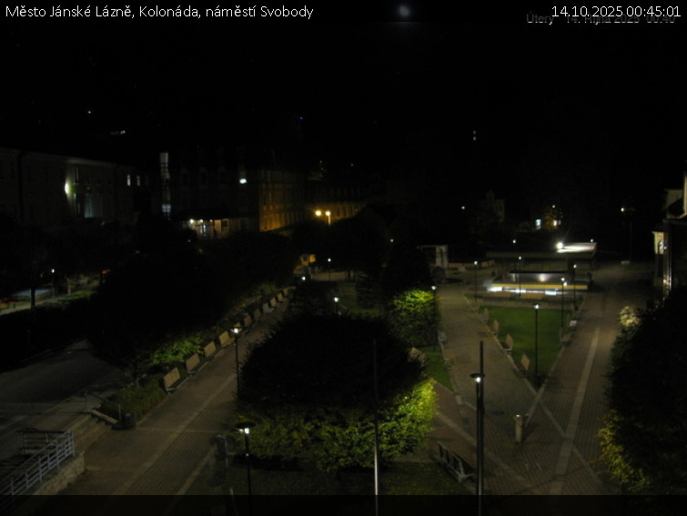 Město Jánské Lázně - Kolonáda, náměstí Svobody - 14.10.2025 v 00:45 Město Jánské Lázně - Kolonáda, náměstí Svobody - 14.10.2025 v 00:45