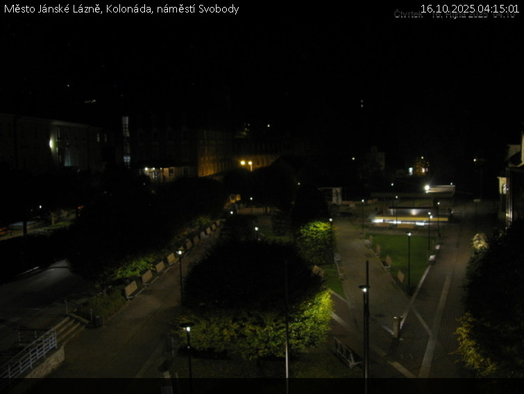 Město Jánské Lázně - Kolonáda, náměstí Svobody - 16.10.2025 v 04:15 Město Jánské Lázně - Kolonáda, náměstí Svobody - 16.10.2025 v 04:15