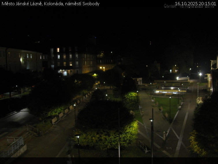 Město Jánské Lázně - Kolonáda, náměstí Svobody - 16.10.2025 v 20:15 Město Jánské Lázně - Kolonáda, náměstí Svobody - 16.10.2025 v 20:15