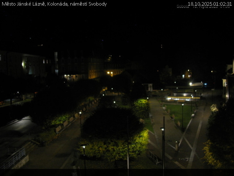 Město Jánské Lázně - Kolonáda, náměstí Svobody - 18.10.2025 v 01:02 Město Jánské Lázně - Kolonáda, náměstí Svobody - 18.10.2025 v 01:02