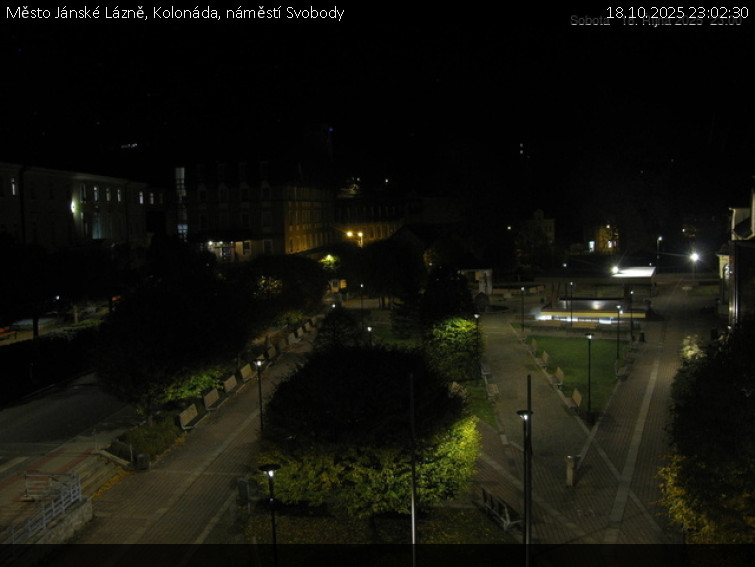 Město Jánské Lázně - Kolonáda, náměstí Svobody - 18.10.2025 v 23:02 Město Jánské Lázně - Kolonáda, náměstí Svobody - 18.10.2025 v 23:02
