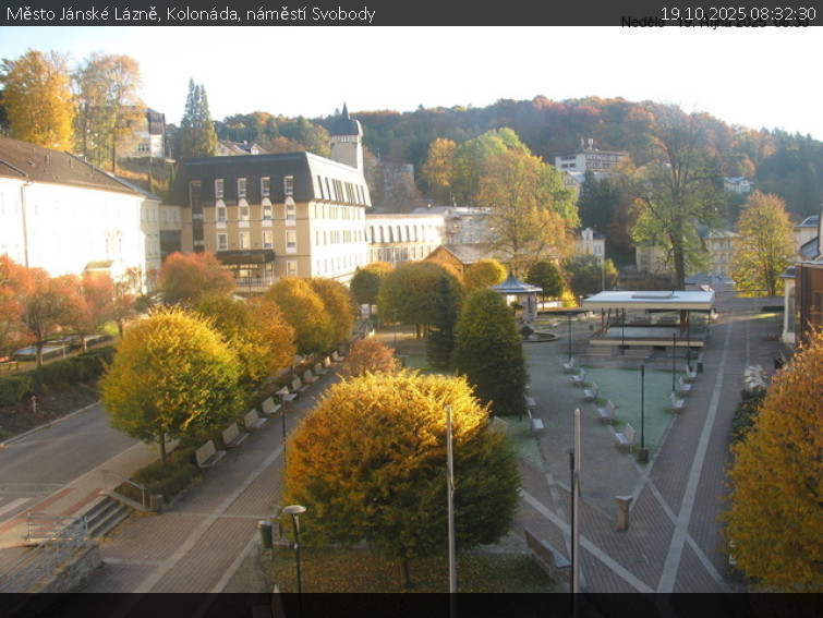 Město Jánské Lázně - Kolonáda, náměstí Svobody - 19.10.2025 v 08:32 Město Jánské Lázně - Kolonáda, náměstí Svobody - 19.10.2025 v 08:32