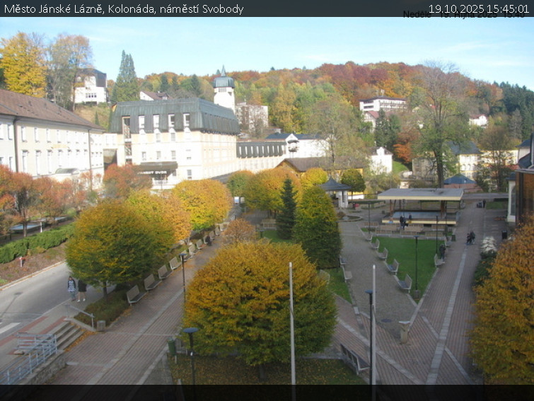 Město Jánské Lázně - Kolonáda, náměstí Svobody - 19.10.2025 v 15:45 Město Jánské Lázně - Kolonáda, náměstí Svobody - 19.10.2025 v 15:45