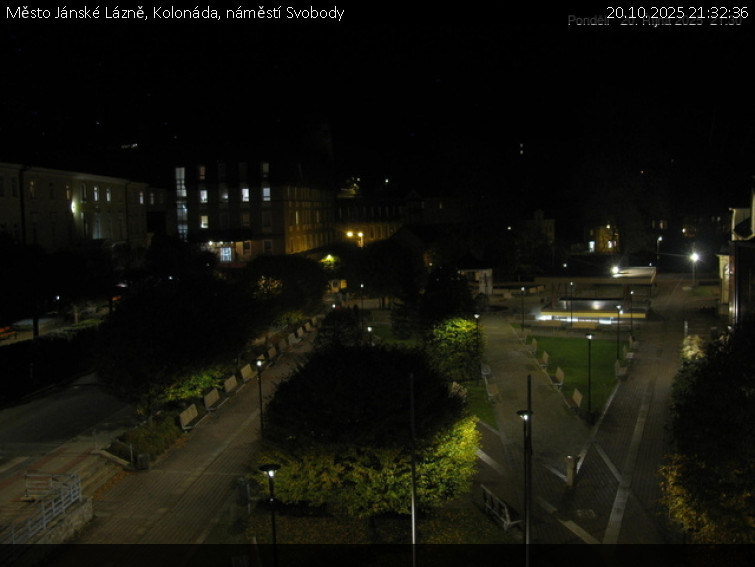 Město Jánské Lázně - Kolonáda, náměstí Svobody - 20.10.2025 v 21:32 Město Jánské Lázně - Kolonáda, náměstí Svobody - 20.10.2025 v 21:32