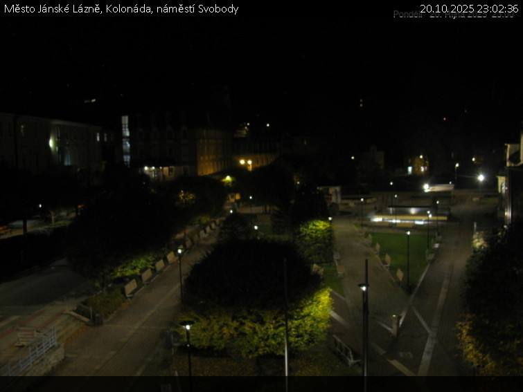Město Jánské Lázně - Kolonáda, náměstí Svobody - 20.10.2025 v 23:02 Město Jánské Lázně - Kolonáda, náměstí Svobody - 20.10.2025 v 23:02