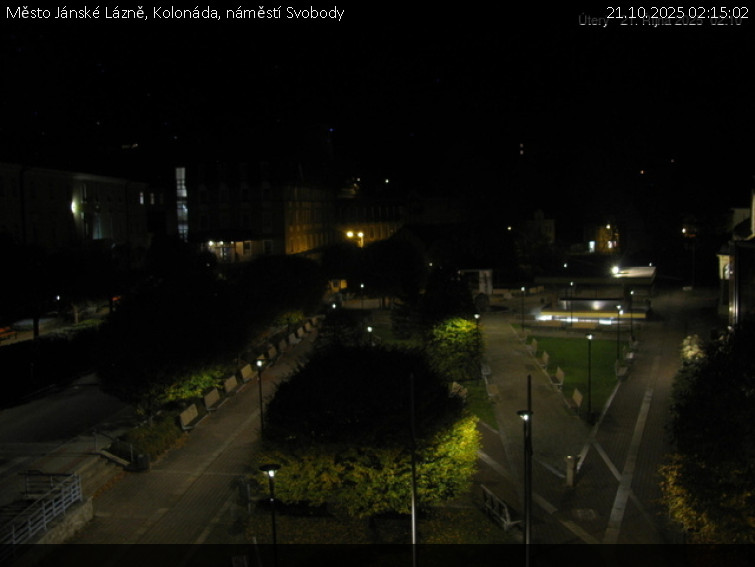Město Jánské Lázně - Kolonáda, náměstí Svobody - 21.10.2025 v 02:15 Město Jánské Lázně - Kolonáda, náměstí Svobody - 21.10.2025 v 02:15