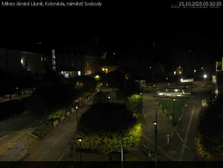 Město Jánské Lázně - Kolonáda, náměstí Svobody - 21.10.2025 v 05:32 Město Jánské Lázně - Kolonáda, náměstí Svobody - 21.10.2025 v 05:32