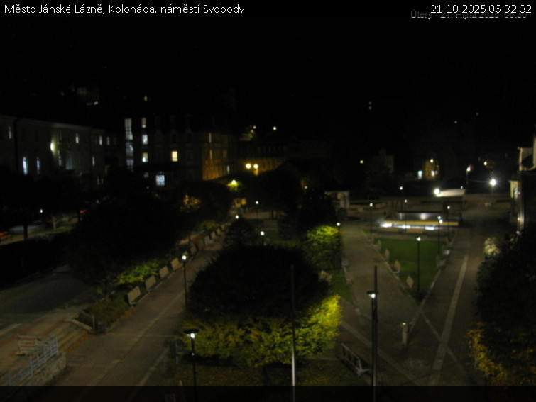 Město Jánské Lázně - Kolonáda, náměstí Svobody - 21.10.2025 v 06:32 Město Jánské Lázně - Kolonáda, náměstí Svobody - 21.10.2025 v 06:32