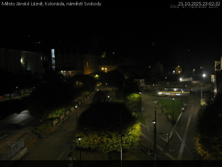 Město Jánské Lázně - Kolonáda, náměstí Svobody - 21.10.2025 v 23:02 Město Jánské Lázně - Kolonáda, náměstí Svobody - 21.10.2025 v 23:02