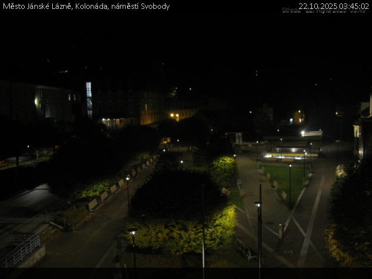 Město Jánské Lázně - Kolonáda, náměstí Svobody - 22.10.2025 v 03:45 Město Jánské Lázně - Kolonáda, náměstí Svobody - 22.10.2025 v 03:45
