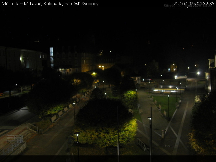 Město Jánské Lázně - Kolonáda, náměstí Svobody - 22.10.2025 v 04:32 Město Jánské Lázně - Kolonáda, náměstí Svobody - 22.10.2025 v 04:32