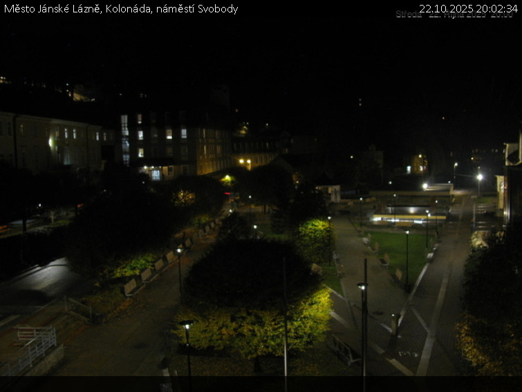 Město Jánské Lázně - Kolonáda, náměstí Svobody - 22.10.2025 v 20:02 Město Jánské Lázně - Kolonáda, náměstí Svobody - 22.10.2025 v 20:02