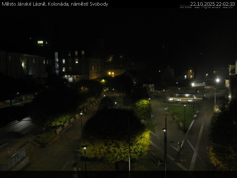 Město Jánské Lázně - Kolonáda, náměstí Svobody - 22.10.2025 v 22:02 Město Jánské Lázně - Kolonáda, náměstí Svobody - 22.10.2025 v 22:02