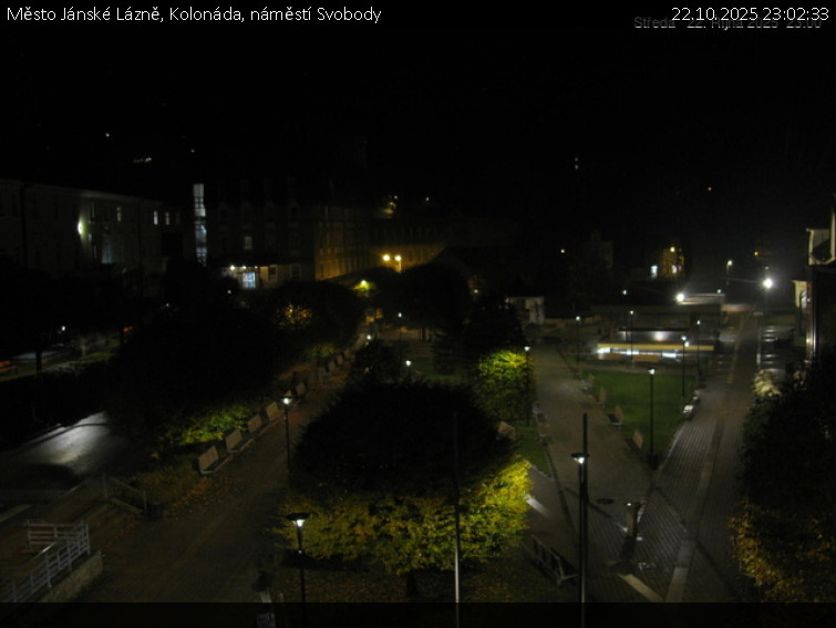 Město Jánské Lázně - Kolonáda, náměstí Svobody - 22.10.2025 v 23:02 Město Jánské Lázně - Kolonáda, náměstí Svobody - 22.10.2025 v 23:02