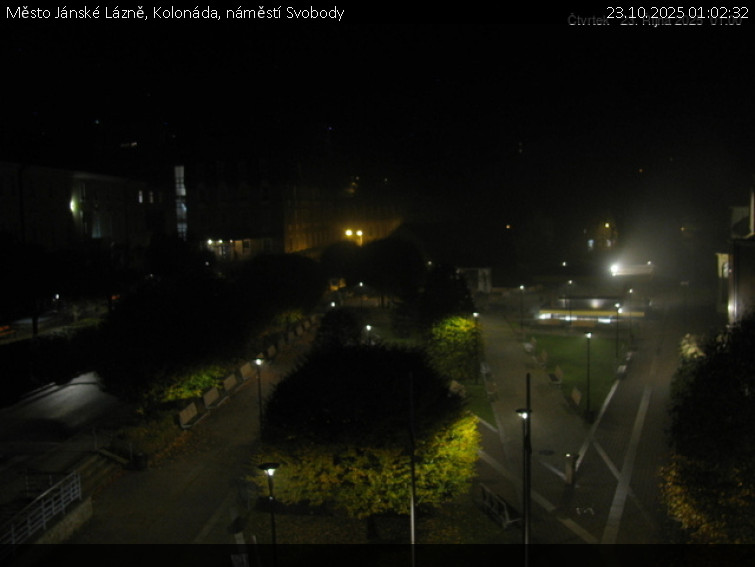 Město Jánské Lázně - Kolonáda, náměstí Svobody - 23.10.2025 v 01:02 Město Jánské Lázně - Kolonáda, náměstí Svobody - 23.10.2025 v 01:02