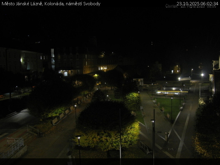 Město Jánské Lázně - Kolonáda, náměstí Svobody - 23.10.2025 v 06:02 Město Jánské Lázně - Kolonáda, náměstí Svobody - 23.10.2025 v 06:02