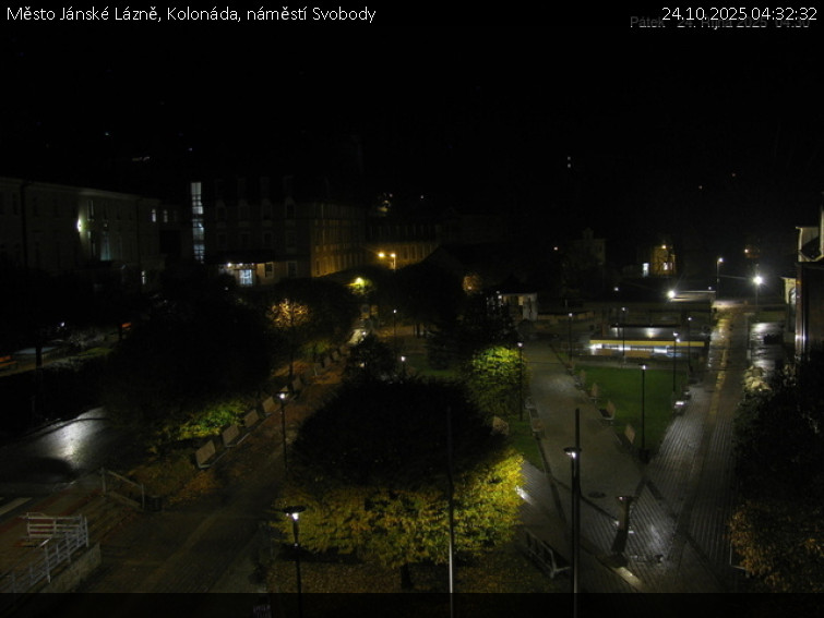 Město Jánské Lázně - Kolonáda, náměstí Svobody - 24.10.2025 v 04:32 Město Jánské Lázně - Kolonáda, náměstí Svobody - 24.10.2025 v 04:32
