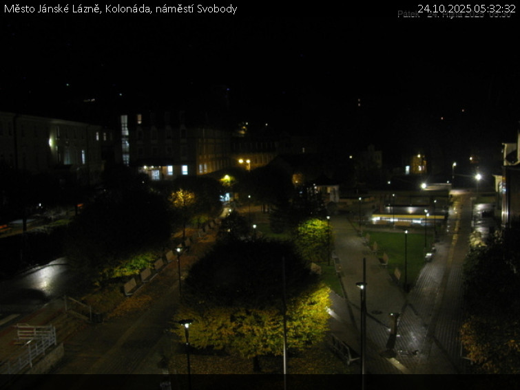 Město Jánské Lázně - Kolonáda, náměstí Svobody - 24.10.2025 v 05:32 Město Jánské Lázně - Kolonáda, náměstí Svobody - 24.10.2025 v 05:32