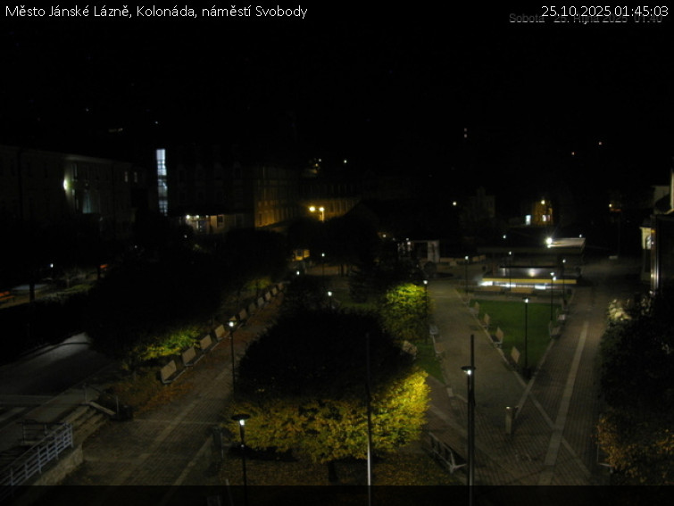 Město Jánské Lázně - Kolonáda, náměstí Svobody - 25.10.2025 v 01:45 Město Jánské Lázně - Kolonáda, náměstí Svobody - 25.10.2025 v 01:45