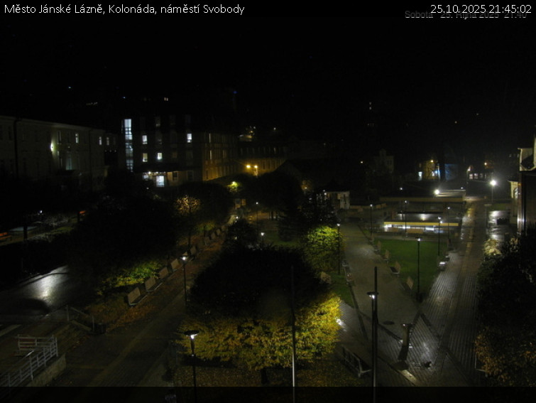 Město Jánské Lázně - Kolonáda, náměstí Svobody - 25.10.2025 v 21:45 Město Jánské Lázně - Kolonáda, náměstí Svobody - 25.10.2025 v 21:45