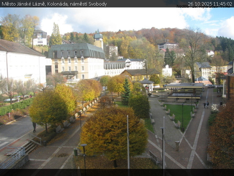 Město Jánské Lázně - Kolonáda, náměstí Svobody - 26.10.2025 v 11:45 Město Jánské Lázně - Kolonáda, náměstí Svobody - 26.10.2025 v 11:45