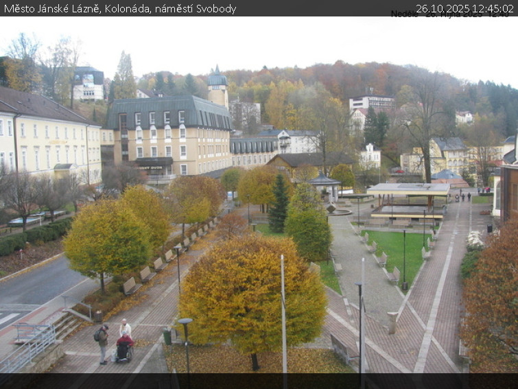 Město Jánské Lázně - Kolonáda, náměstí Svobody - 26.10.2025 v 12:45 Město Jánské Lázně - Kolonáda, náměstí Svobody - 26.10.2025 v 12:45