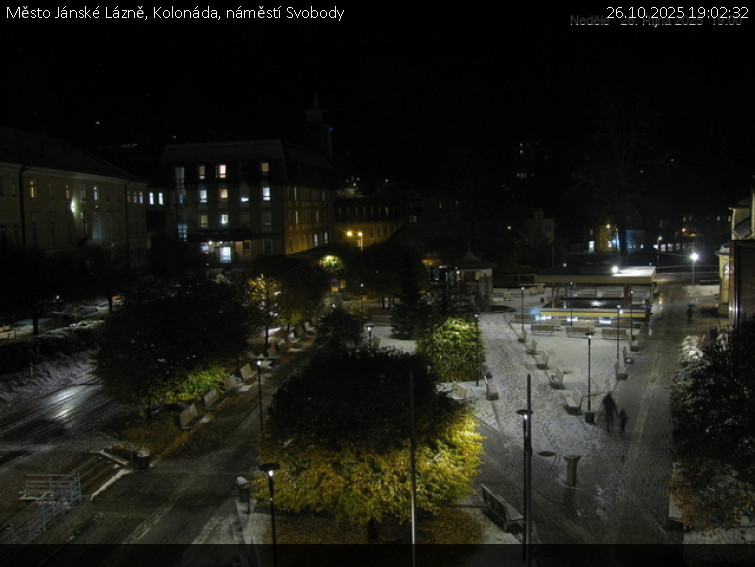 Město Jánské Lázně - Kolonáda, náměstí Svobody - 26.10.2025 v 19:02 Město Jánské Lázně - Kolonáda, náměstí Svobody - 26.10.2025 v 19:02