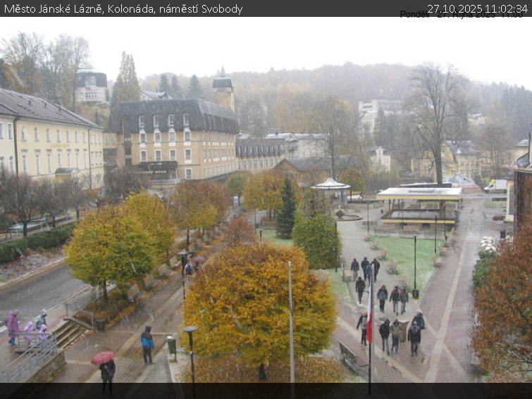 Město Jánské Lázně - Kolonáda, náměstí Svobody - 27.10.2025 v 11:02 Město Jánské Lázně - Kolonáda, náměstí Svobody - 27.10.2025 v 11:02
