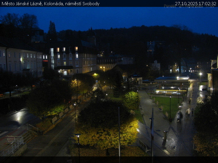 Město Jánské Lázně - Kolonáda, náměstí Svobody - 27.10.2025 v 17:02 Město Jánské Lázně - Kolonáda, náměstí Svobody - 27.10.2025 v 17:02