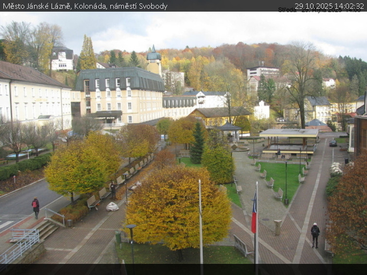Město Jánské Lázně - Kolonáda, náměstí Svobody - 29.10.2025 v 14:02 Město Jánské Lázně - Kolonáda, náměstí Svobody - 29.10.2025 v 14:02