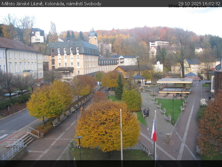 Město Jánské Lázně - Kolonáda, náměstí Svobody - 29.10.2025 v 16:02 Město Jánské Lázně - Kolonáda, náměstí Svobody - 29.10.2025 v 16:02