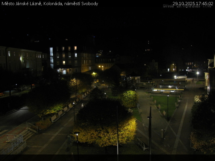 Město Jánské Lázně - Kolonáda, náměstí Svobody - 29.10.2025 v 17:45 Město Jánské Lázně - Kolonáda, náměstí Svobody - 29.10.2025 v 17:45