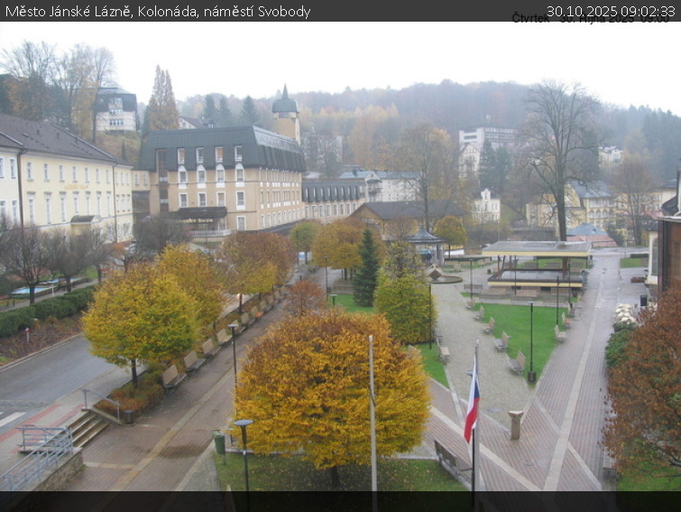 Město Jánské Lázně - Kolonáda, náměstí Svobody - 30.10.2025 v 09:02 Město Jánské Lázně - Kolonáda, náměstí Svobody - 30.10.2025 v 09:02