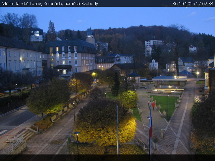 Město Jánské Lázně - Kolonáda, náměstí Svobody - 30.10.2025 v 17:02 Město Jánské Lázně - Kolonáda, náměstí Svobody - 30.10.2025 v 17:02