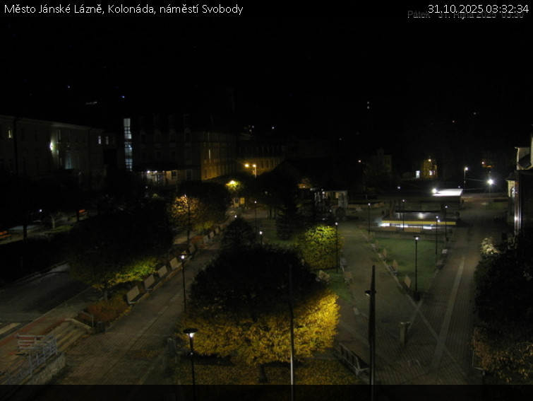 Město Jánské Lázně - Kolonáda, náměstí Svobody - 31.10.2025 v 03:32 Město Jánské Lázně - Kolonáda, náměstí Svobody - 31.10.2025 v 03:32