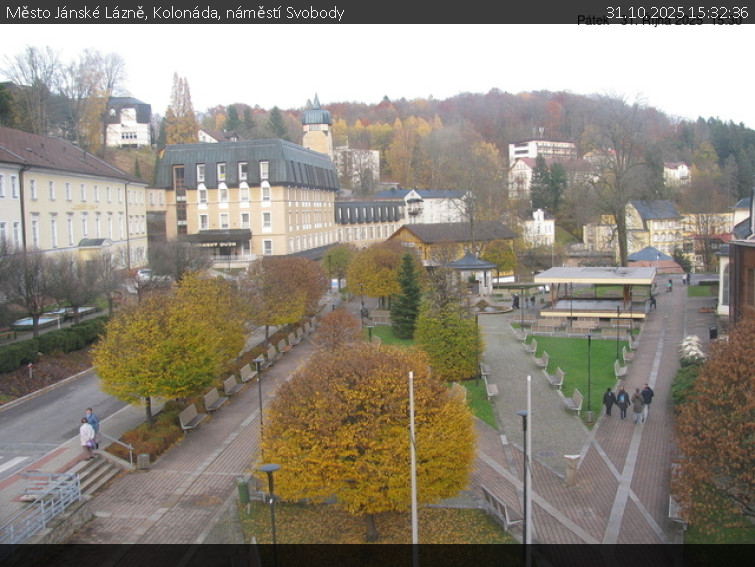 Město Jánské Lázně - Kolonáda, náměstí Svobody - 31.10.2025 v 15:32 Město Jánské Lázně - Kolonáda, náměstí Svobody - 31.10.2025 v 15:32